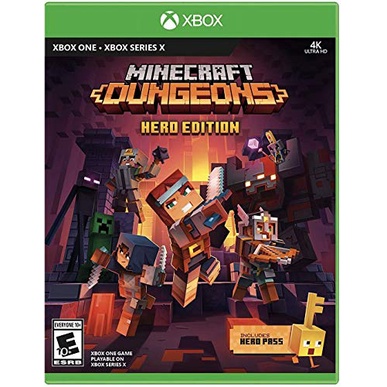 Đĩa Game Xbox Minecraft Dungeons Hero