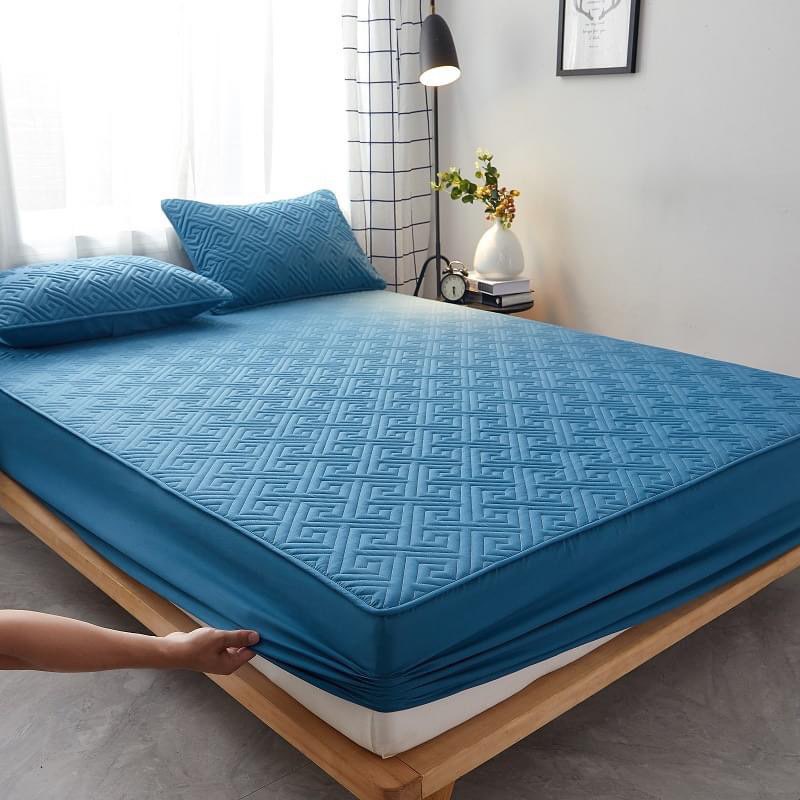 Ga trải giường trần bông cao cấp drap giường ETAMI BEDDING cotton 100% hàn quốc màu trơn basic