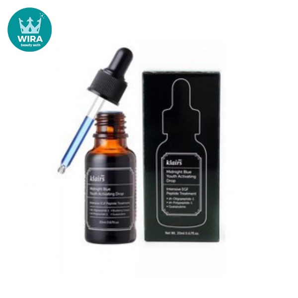 [Nhập mã WIRA giảm 8% đơn hàng từ 300k]Tinh chất Phục Hồi Da Dầu Mụn Nhạy Cảm Klairs Midnight Blue Youth Activating Drop
