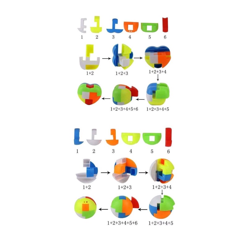 Đồ Chơi Mở Khóa Khổng Minh Tháo Lắp Và Lắp Ráp Thử Thách Trí Thông Minh Cho Bé