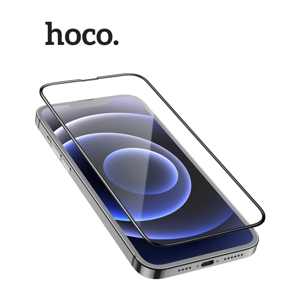 Kính cường lực 9H Hoco G7 chống bám vân tay, bảo vệ mắt , full màn hình cho iPhone 13 Pro Max