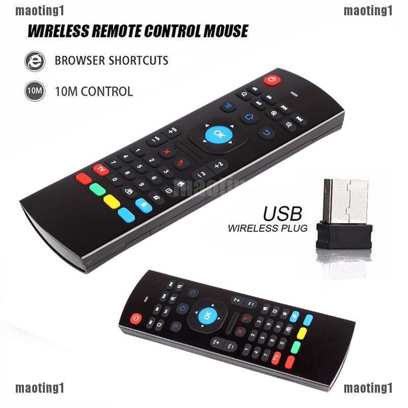 ❤MX3 Air Mouse Wireless Keyboard Remote For Android TV BOX /SmartTV