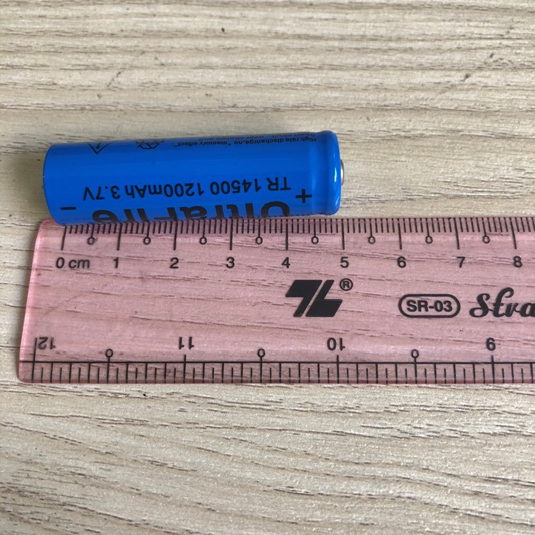 Pin sạc AA cỡ 14500 1200mAh 3.7v chính hãng Ultrafire