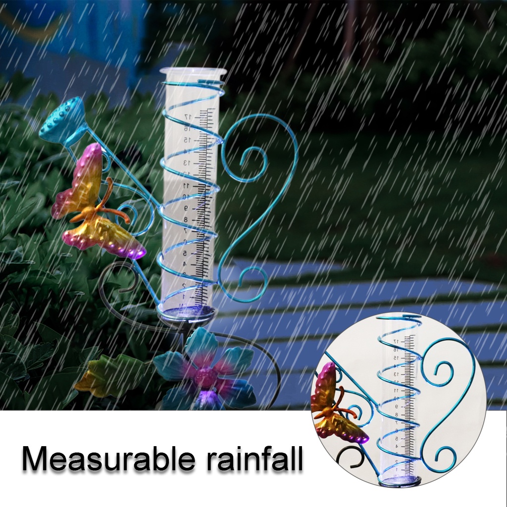 Đồng Hồ Kim Loại Sử Dụng Năng Lượng Mặt Trời Trang Trí Sân Vườn