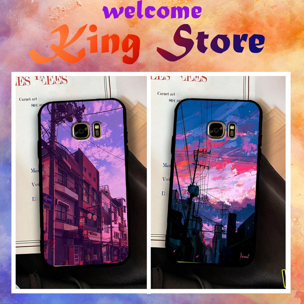 Ốp lưng Samsung S6/S6 Edge/S7/S7 Edge in hình Thành phố về đêm siêu đẹp, độc, lạ_KINGSTORE.HN_Ốp SS S6/S6E/S7/S7E