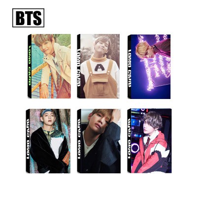 7 mẫu lomo card V BTS