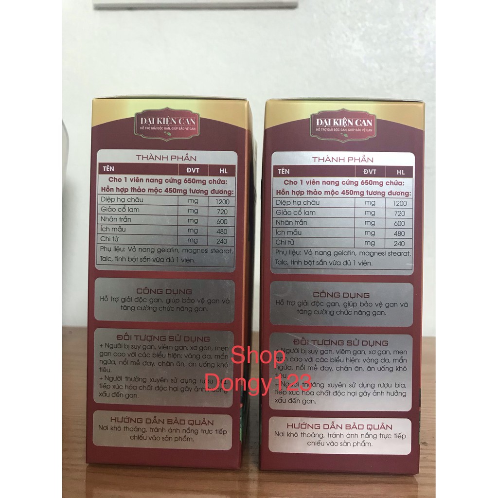 2 HỘP ĐẠI KIỆN CAN - Giải độc Gan - Tăng cường chức năng gan | BigBuy360 - bigbuy360.vn