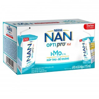 Sữa dinh dưỡng pha sẵn nan optipro kid 115ml thùng 36 hộp - ảnh sản phẩm 1