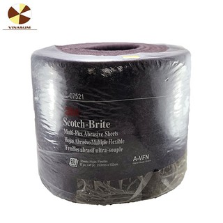 Bùi nhùi tím 3M Vinasum size 100mm x 203mm (60 miếng)