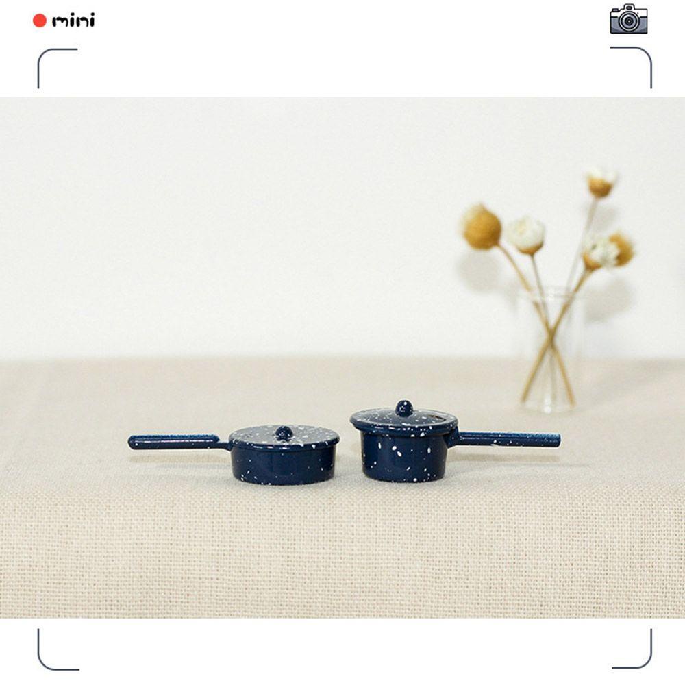 SUSANS Bộ Dụng Cụ Nấu Ăn Mini Bằng Kim Loại Dành Cho Nhà Búp Bê