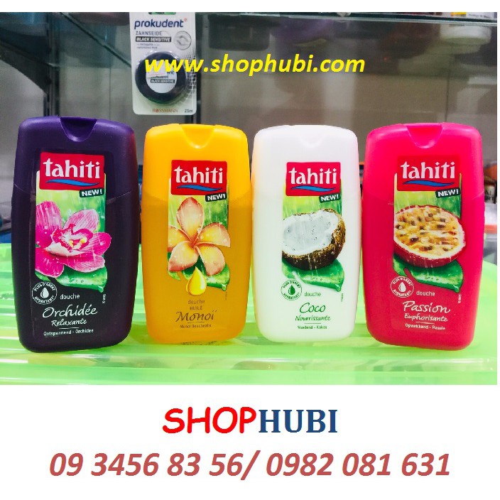 Sữa tắm Tahiti Pháp 250ml