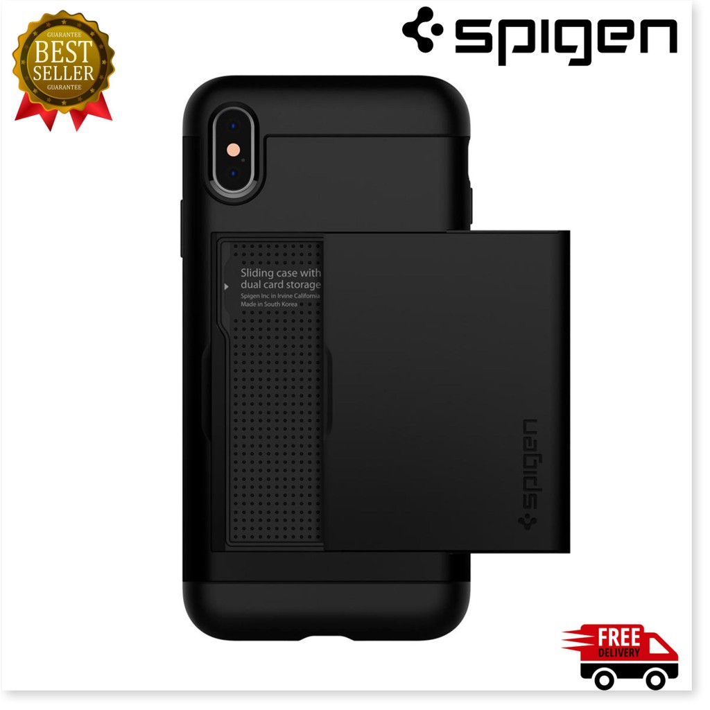 Ốp iPhone XR - X - XS - XS Max Spigen Slim Armor CS