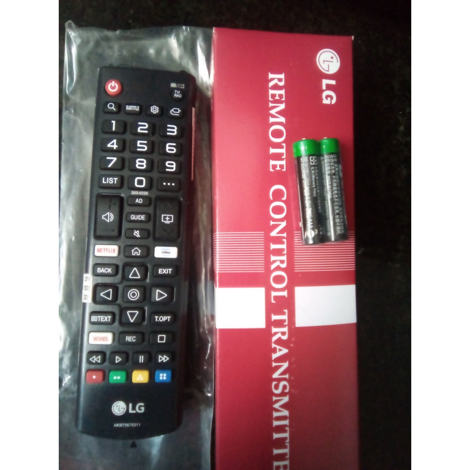 Remote tivi Lg chính hãng,zin 1 đổi 1 trong tháng sử dụng tất cả tivi thường và SMART tặng pin