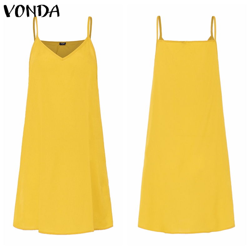 Đầm VONDA Hai Dây Thời Trang Mùa Hè Cho Nữ | BigBuy360 - bigbuy360.vn