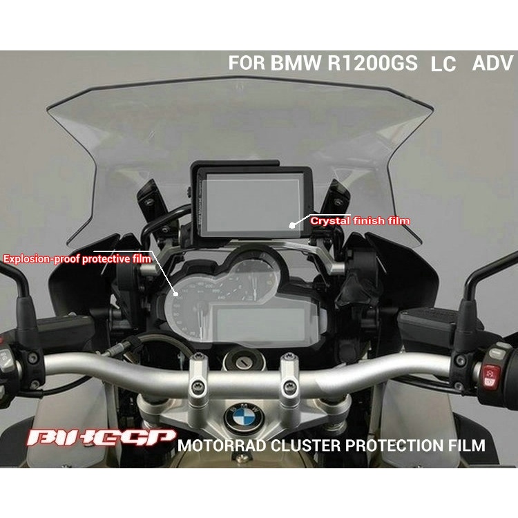 ❀⋮ BMWR1200GS Chim Nước ADV Đồng Hồ Đo Phim Bảo Vệ Đồng Hồ Đo Độ Nét Cao Chống Xước Tia Cực Tím