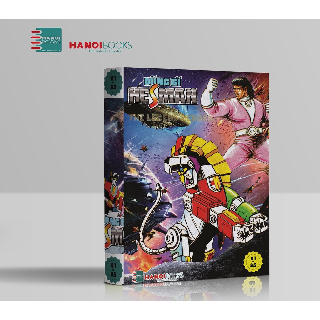 Sách - Combo 4 Gồm 5 Boxset Dũng Sĩ HesMan