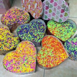 13g Hạt xốp màu( mút xốp màu)
