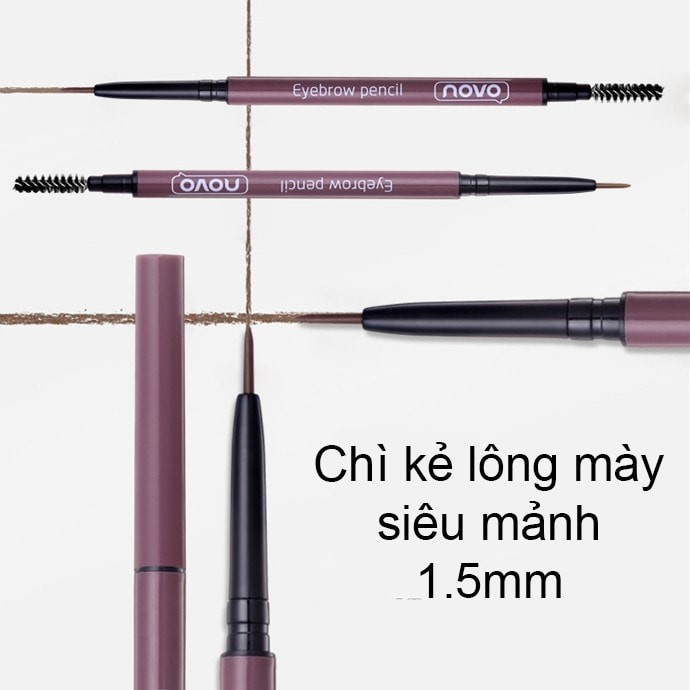 Chì kẻ lông mày siêu mảnh NOVO 1.5mm | BigBuy360 - bigbuy360.vn