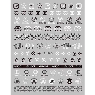 Miếng dán móng tay 3D nail sticker - Ann933233