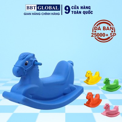 Bập bênh cho bé nhiều hình an toàn BBT Global(Màu ngẫu nhiên)