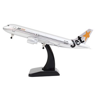 Mô hình máy bay Jestar 20cm có bánh xe