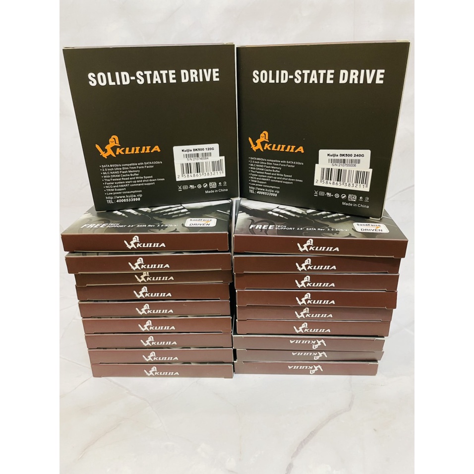 [CHÍNH HÃNG] SSD ổ cứng gắn trong 120g 240g kujia 2.5 inch SATA 3 dùng cho laptop máy tính để bànHàng Bảo Hành 36 Tháng
