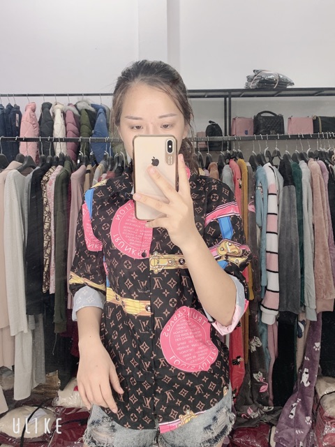 XẢ - ÁO SƠ MI HOẠ TIẾT SƠ MI TRƠN