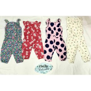 Jumpsuit romber cho bé gái Carter xuất dư xịn