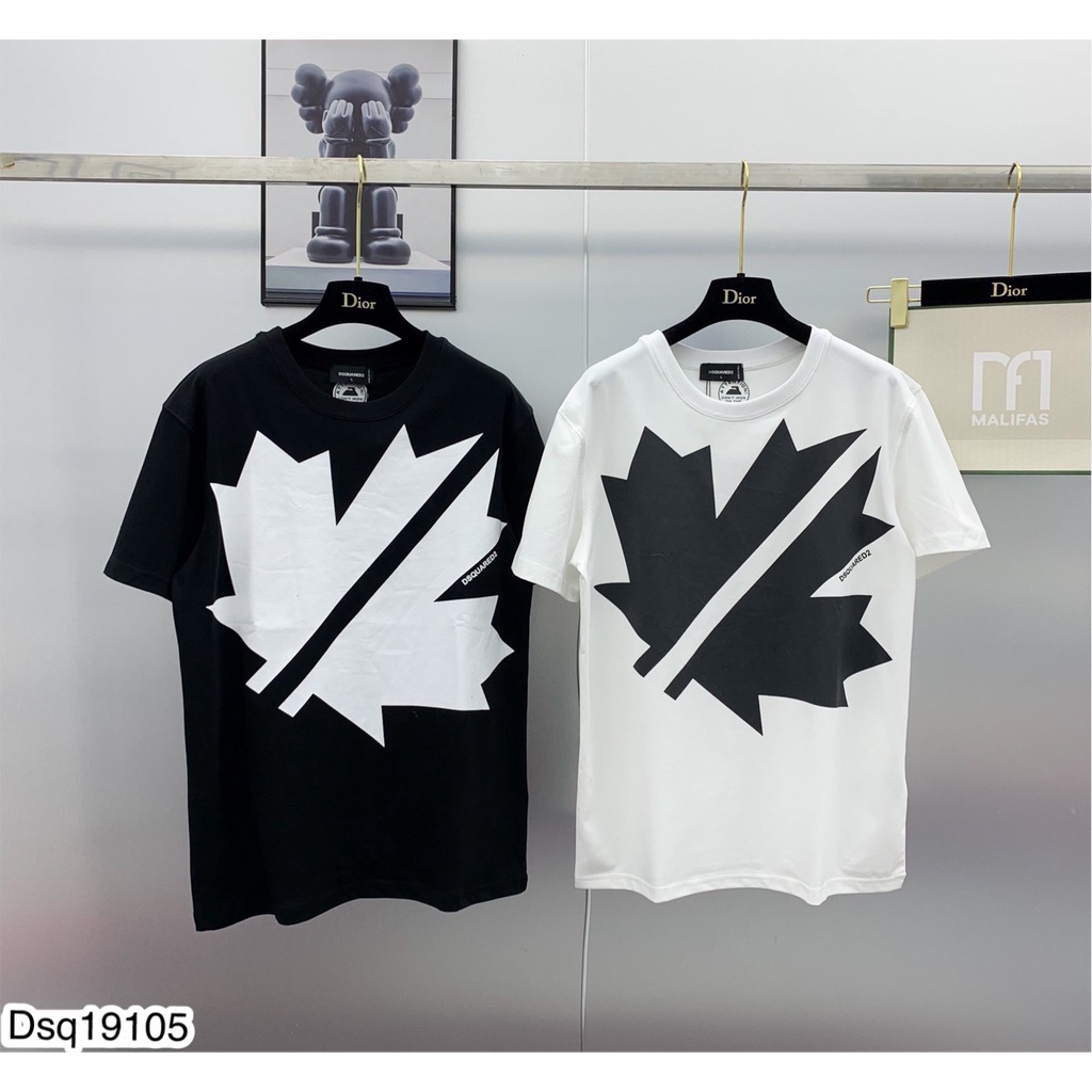 Áo Thun DSQ Nam In Logo Hình Siêu Chất - Áo Phông Nam DSQ In Nhiệt Cực Xịn