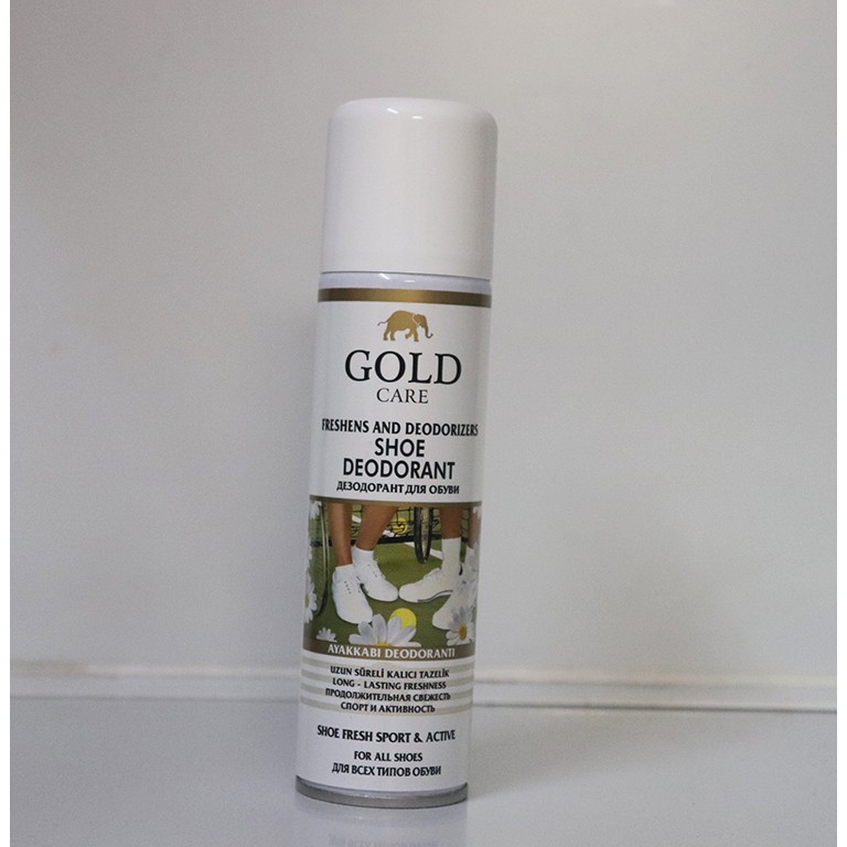 XỊT KHỬ MÙI HÔI GIÀY VÀ BẢO VỆ DA GOLDCARE 150ML