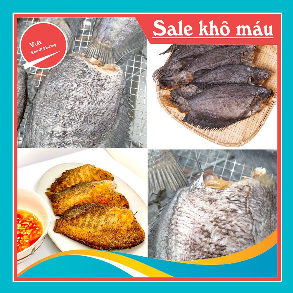 Khô Cá Sặc 500gr [ Size 12 con/KG ] 💥 VỰA KHÔ ÚT PHƯƠNG 💥 vị lạt vừa ăn ĐẢM BẢO vệ sinh an toàn thực phẩm