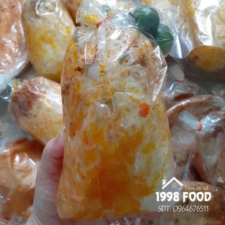 Bánh Tráng Sợi Trộn Tôm Sa tế
