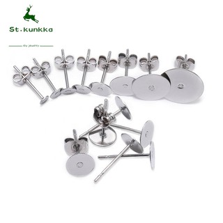 Bông tai thép không gỉ St.kunkka (100 Cái / lô 3-12mm)