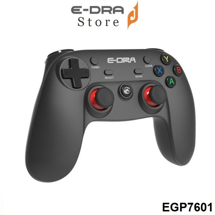 Tay cầm chơi game không dây E-dra EGP7601 (Wireless2.4Ghz &amp; Bluetooth)