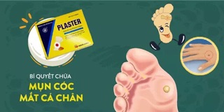 Miếng dán mụn cóc plaster (hộp 5gói*4miếng)