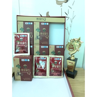 Hồng Sâm ,Nhung hưu,Linh Chi KOREAN RED GINSENG GOLD (50mlx30 gói)