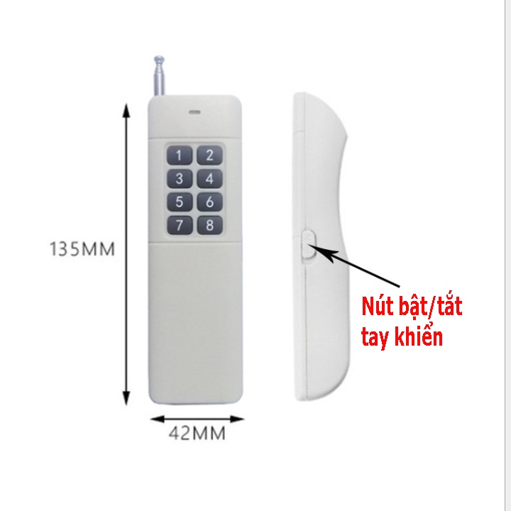 Bộ tay điều khiển từ xa 10m : 3000m RF 433MHZ-remote điều khiển từ xa-tay phát điều khiển