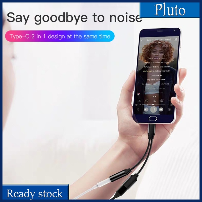 Mới Đầu Chuyển Đổi Âm Thanh Từ Giắc Cắm 3.5MM Sang Cổng Type C Chuyên Dụng Cho USB-C Phone Without 3.5MM