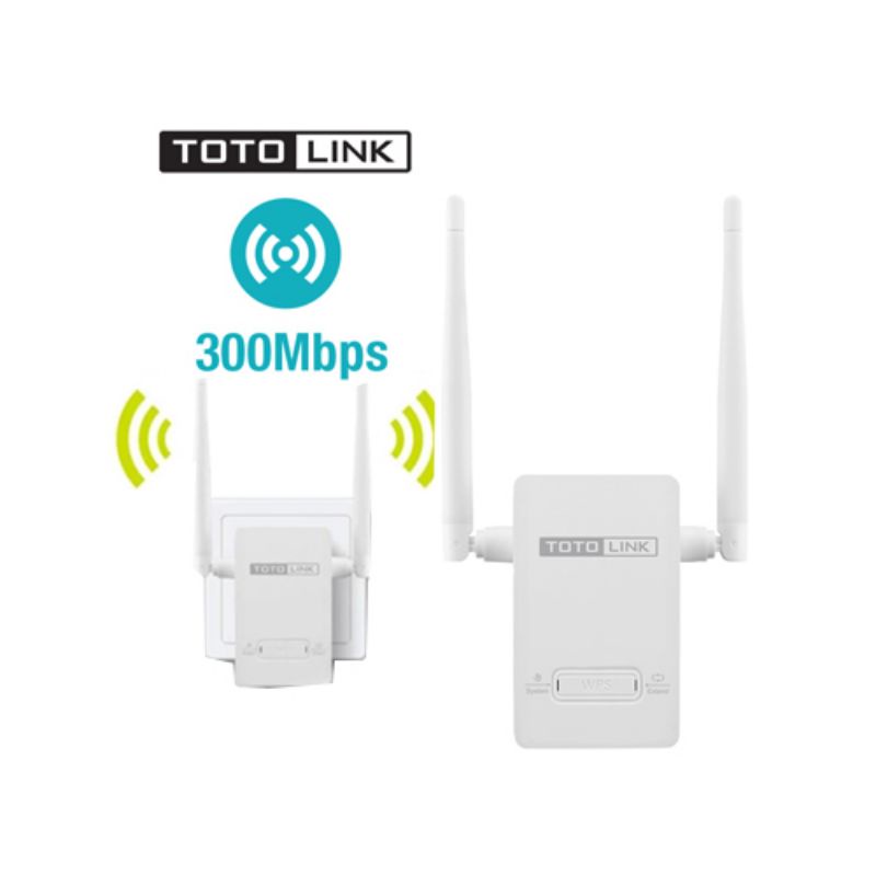 Bộ Kích Sóng Wifi Repeater 300Mbps Totolink Ex200 - Hàng chính hãng