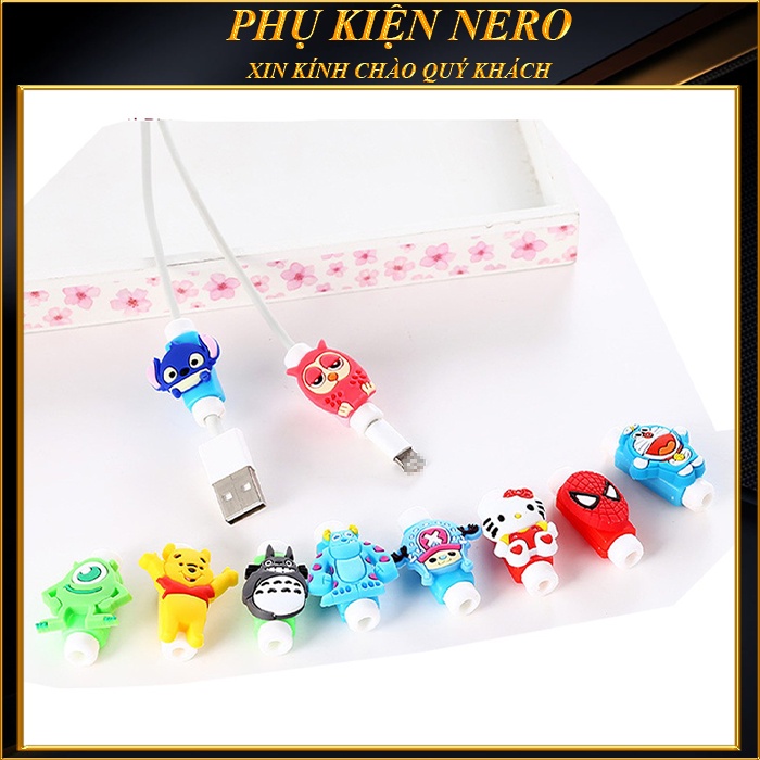 Phụ Kiện Nút Bảo Vệ Chống Đứt Gãy Dây Sạc Cho Tai Nghe Bluetooth Không Dây Cáp Sạc Vỏ Case