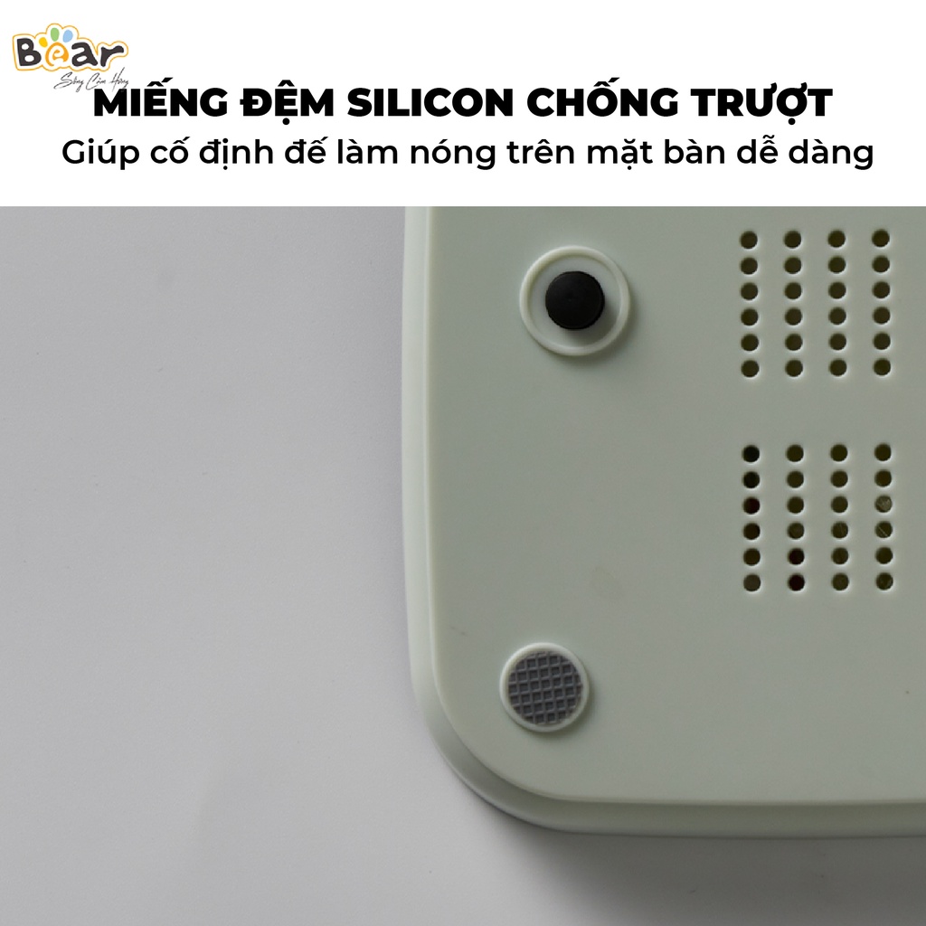 Đế Làm Nóng Đồ Uống Bear Hâm Trà, Hâm Sữa Nhanh, Vật Liệu An Toàn Tiết Kiệm - C16J5
