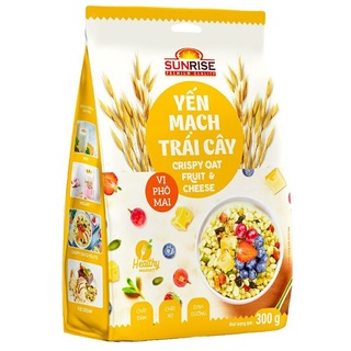 Yến Mạch Trái Cây Vị Phô Mai 300g - Sunrise