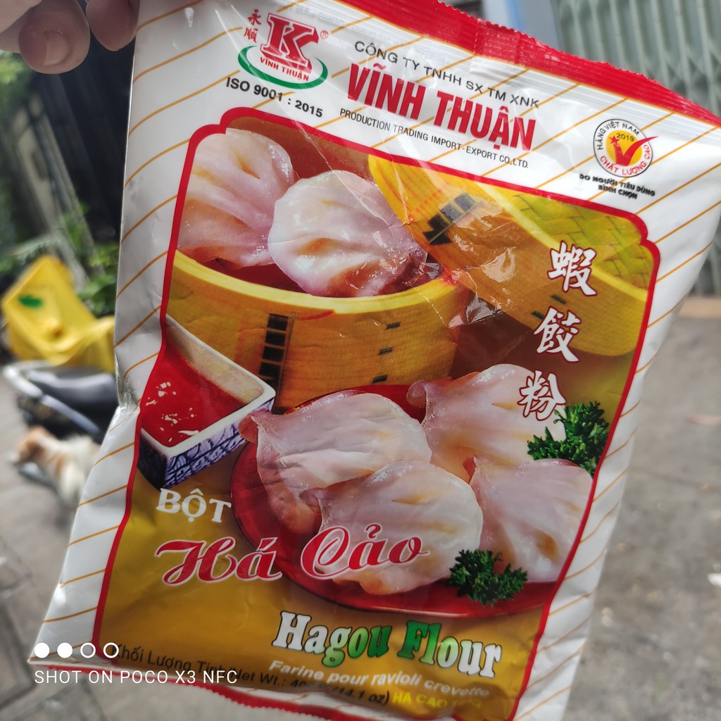 Bột làm bánh bò, bánh xèo, bánh khọt, bánh cuốn, chuối chiên, há cảo - nhiều loại tự chọn