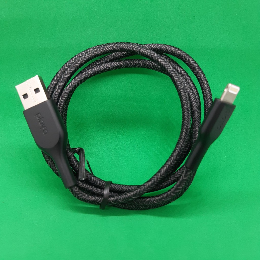 [Mã Giảm Gía HCMVSALE]Cáp Dù Iphone 1M BELKIN PLAYA Usb - Lightning Chính Hãng, Sạc Nhanh, Độ Bền Cao, Bảo Hành 12 Tháng