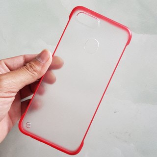 OPPO F9/REALME 2PRO  ỐP NHỰA NHÁM KHÔNG VIỀN CHỐNG SỐC 4 GÓC, KÈM DÂY MÓC