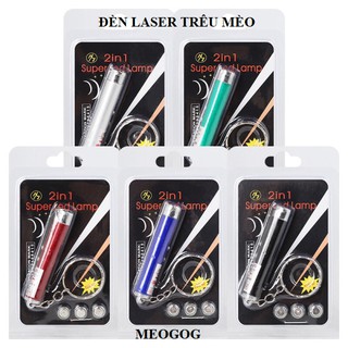 [Mã PET50K giảm 8% - tối đa 50K đơn 250K] (SẴN 3 PIN)LAZE TRÊU MÈO - cây lazer đồ chơi chó chó mèo móc khóa laze MEOGOG