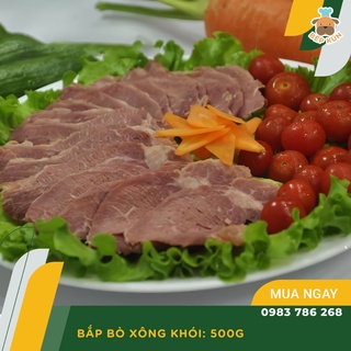 Bắp Bò Ủ Muối Hun Khói 500gam Hút Chân Không