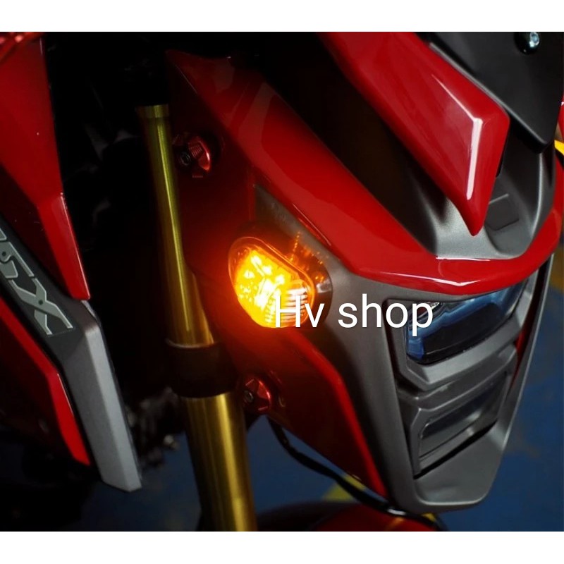 xinhan xe may Bộ 2 Đèn Xi Nhan Moto Xe Máy nhỏ gọn HV 3 hv shop ( giá 1 cặp )