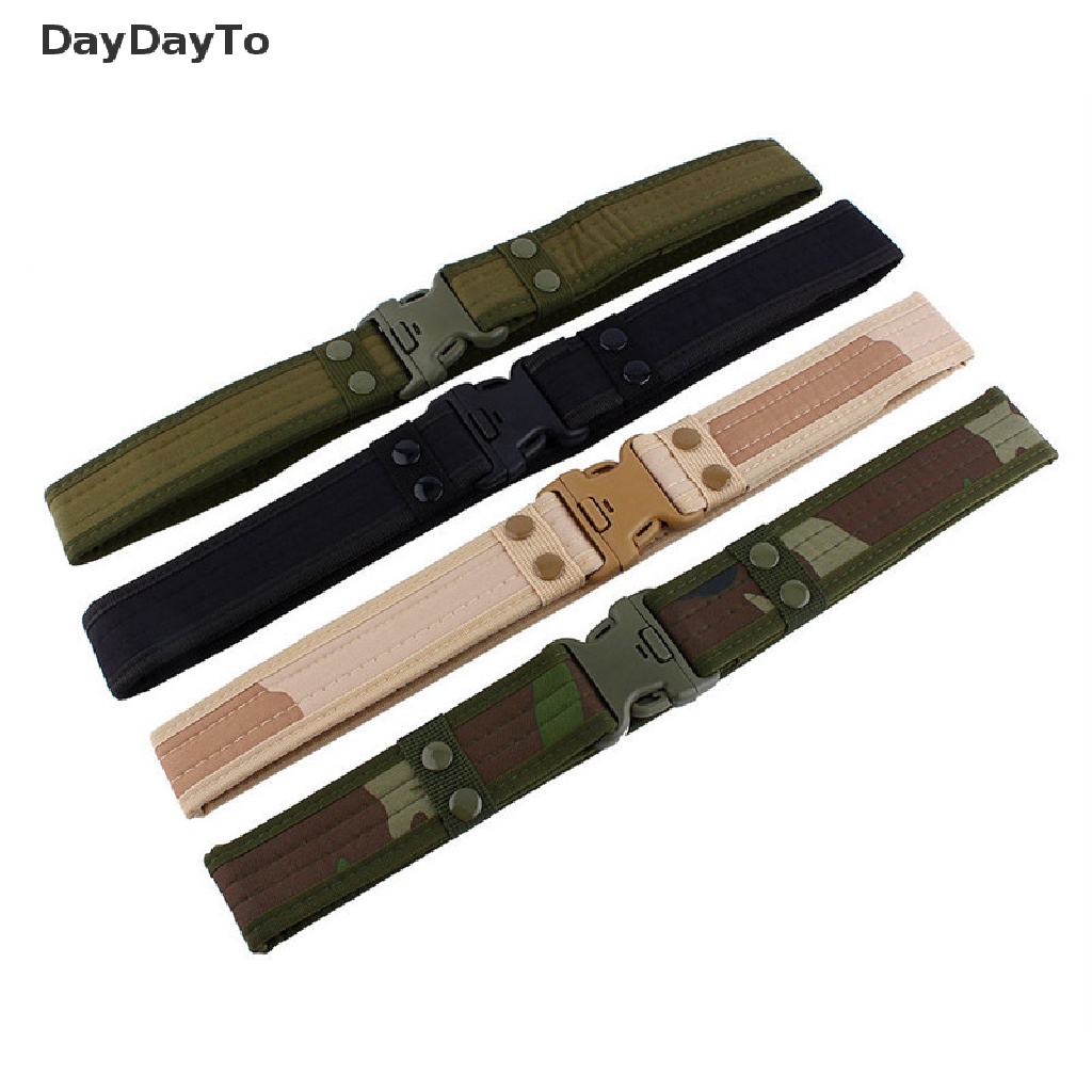 Thắt Lưng Vải Canvas 130cm Tháo Lắp Nhanh Phong Cách Chiến Thuật
