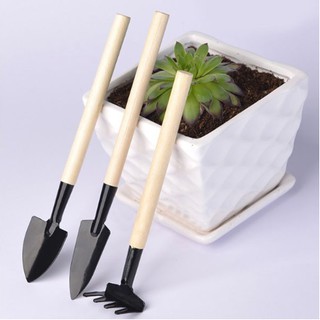 Bộ Cuốc Xẻng Mini trồng cây cảnh 3 Món